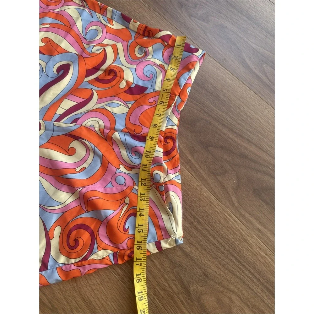 Cider Orange Floral Trousers Size‎ Large
